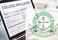 College of Education application